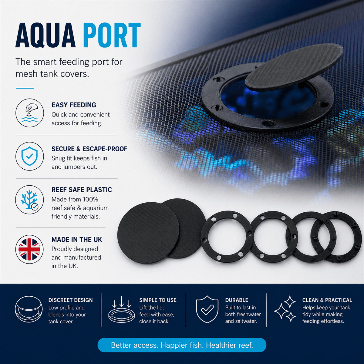 Reef Feeding Bundle – AquaPort Twin Pack & Frozen Food Defroster. - ReefForge