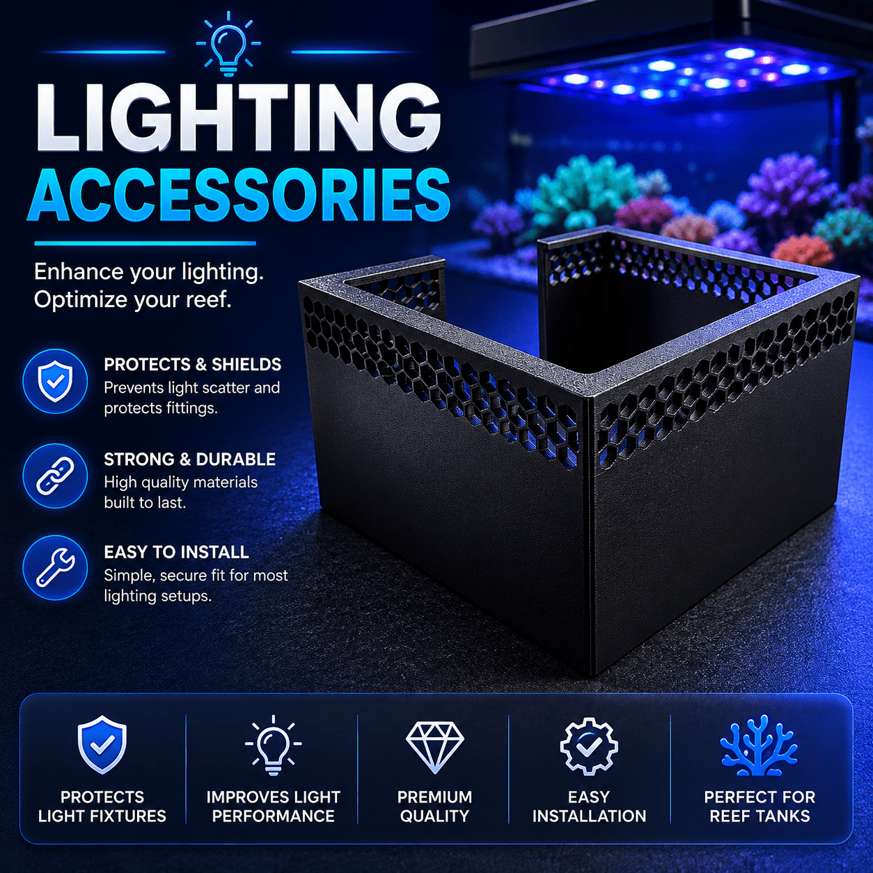 Lighting accessories - ReefForge