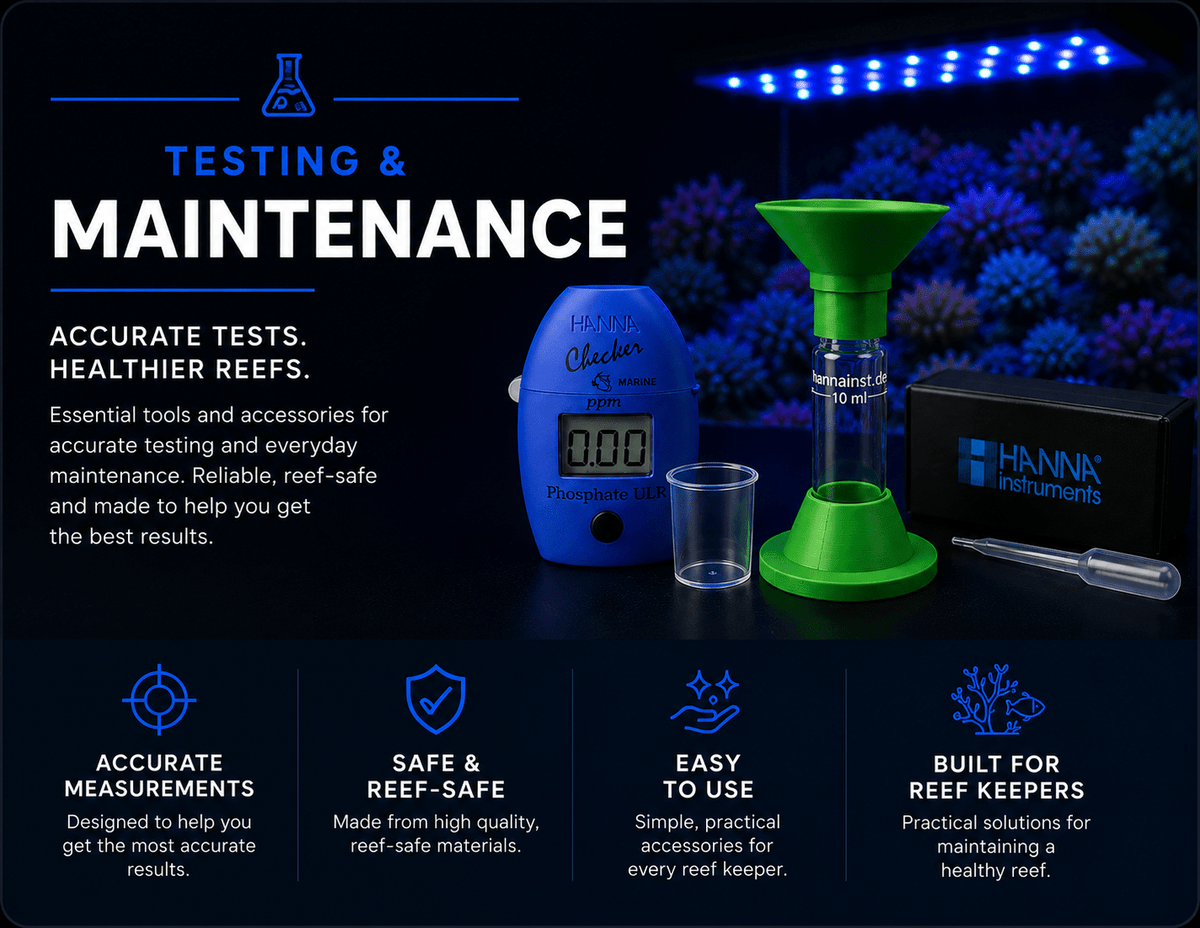 Testing & Maintenance accessories - ReefForge