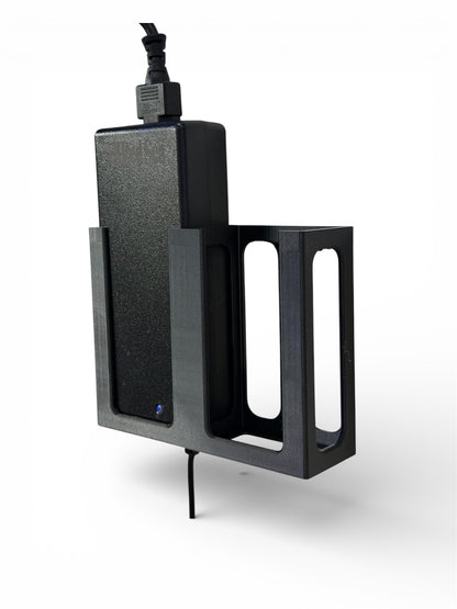 Wall Mount for Red Sea ReefLED 90 Power Supply Single or Double Holder | Black 3D Printed Mount - Vision3D