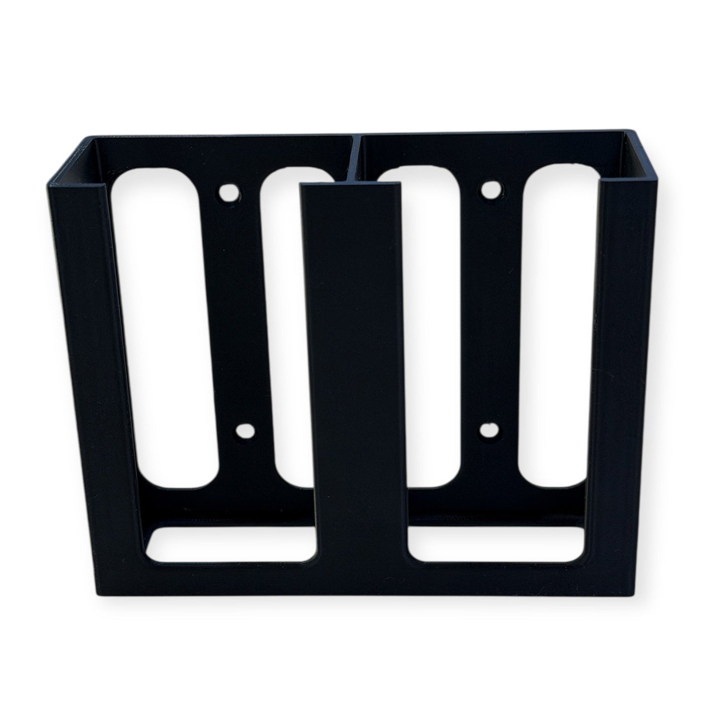 Wall Mount for Red Sea ReefLED 90 Power Supply Single or Double Holder | Black 3D Printed Mount - Vision3D